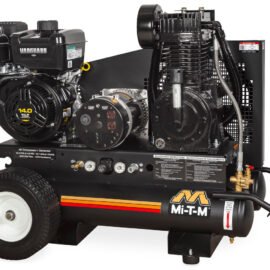 MI-T-M AG2-PV14-08M1E 8 Gallon Two Stage Gasoline Portable Combination Compressor