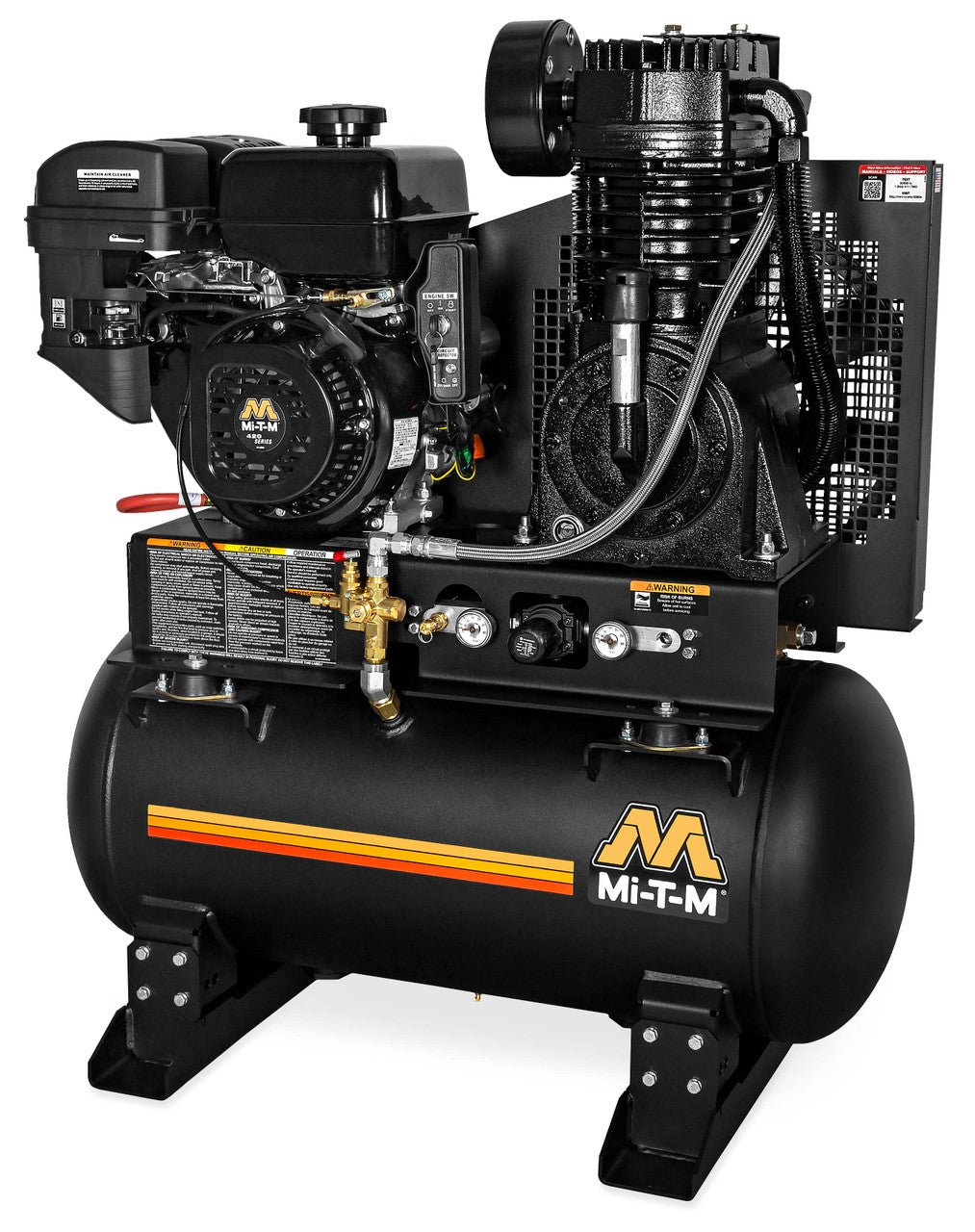 MI-T-M ABS-14M-30H 30 Gallon Two Stage Gasoline