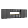 Newage Products Pro 3.0 Series 14-Piece Garage Cabinet Set With Multi-Function Cabinet