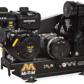 MI-T-M AG2-SV14-BE Two Stage Combination Base-Mount Compressor