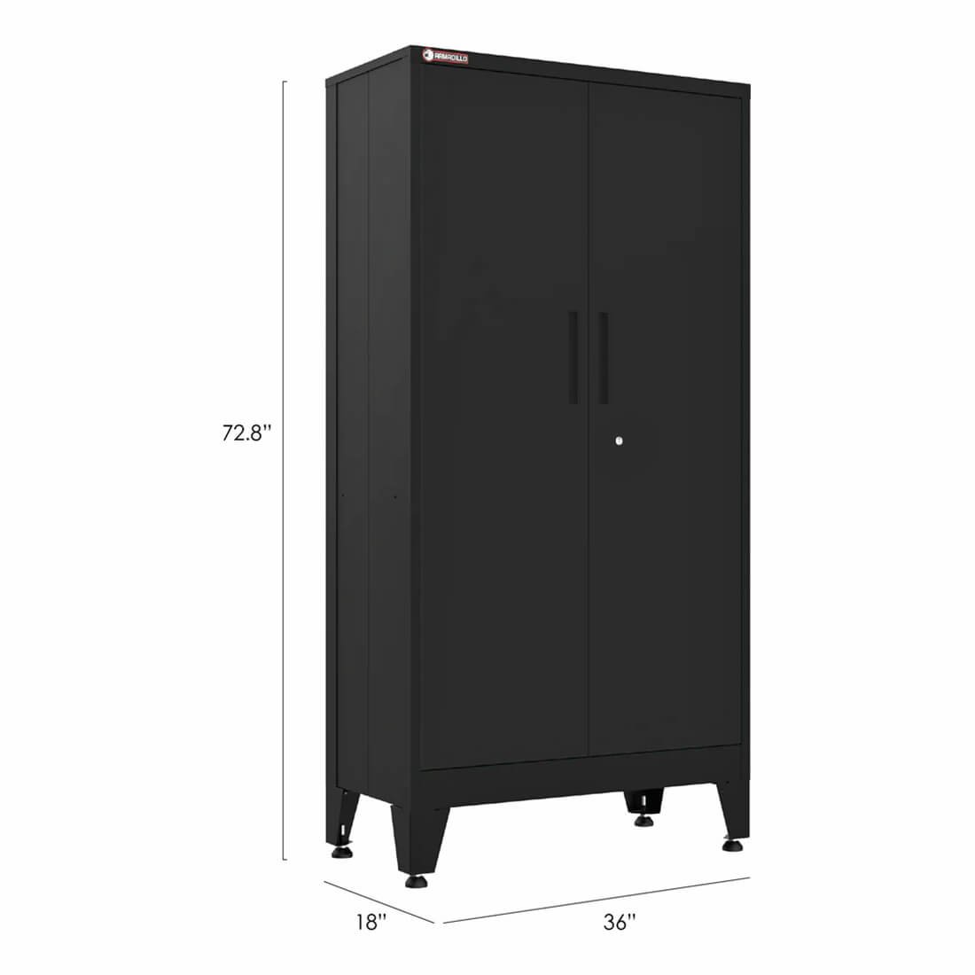 Armadillo Tough Black Gear Locker Tall Cabinet (7-Pack) - Image 2