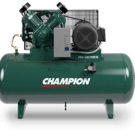 Champion HRV15F-12 15 HP 3 Ph, RPM 1800, Horz 120 Gal Tank Air Compressor