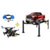 BendPak HDSO14AX 14K Open-Front Alignment Lift w/ 2 RJ7W + Airline Kit