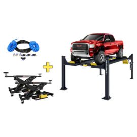 BendPak HDSO14AX 14K Open-Front Alignment Lift w/ 2 RJ7W + Airline Kit