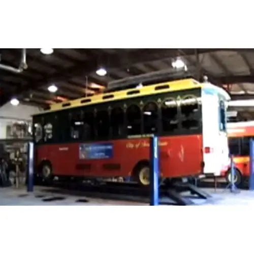 Challenger 44030E HD 4-Post Hydraulic Ext-Length Lift, 30,000 lb, Black Color - Image 2