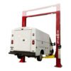 Challenger CL16-2-3S 16K Heavy Duty Symmetric Two-Post Adjustable Lift, Extended