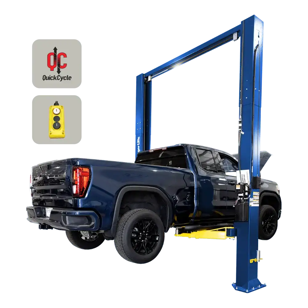 Challenger Quick Cycle 12K 2-Post Lift w/ Dual Pendant (12,000 lbs) - CL12A-QC-DPC - Image 3