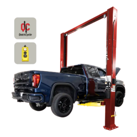 Challenger Quick Cycle 12K 2-Post Lift w/ Dual Pendant (12,000 lbs) - CL12A-QC-DPC