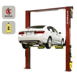 Challenger Quick Cycle 9K 2-Post Lift w/ Drive-on Pad, Dual Pendant Controls - CL10A-XP9-DPC-QC