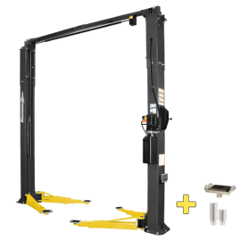 Forward Lift F10 10K Symmetric Two Post Lift, Black