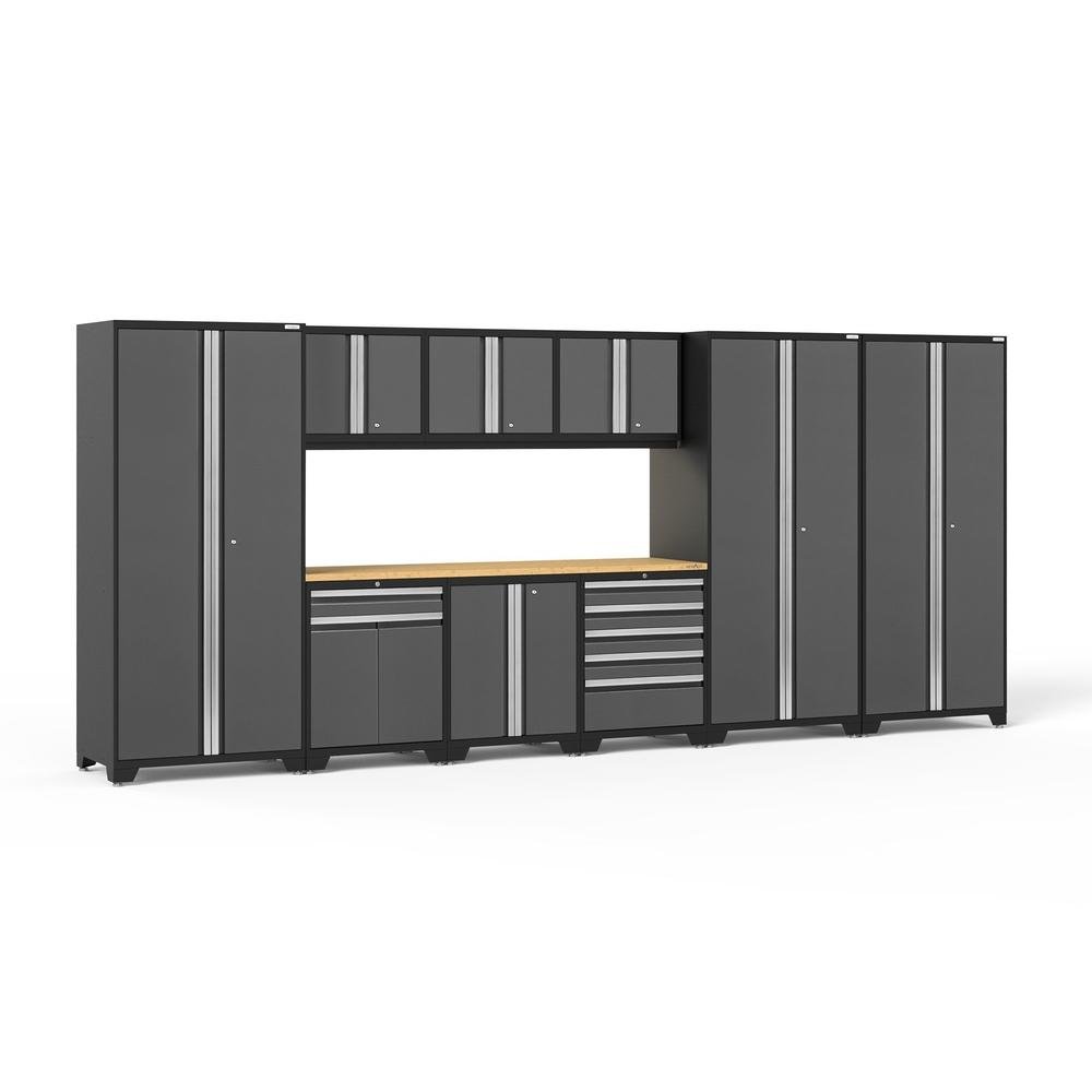 Newage Products Pro 3.0 Series 10-Piece Garage Cabinet Set With 3X Multi-Use Lockers - Image 18