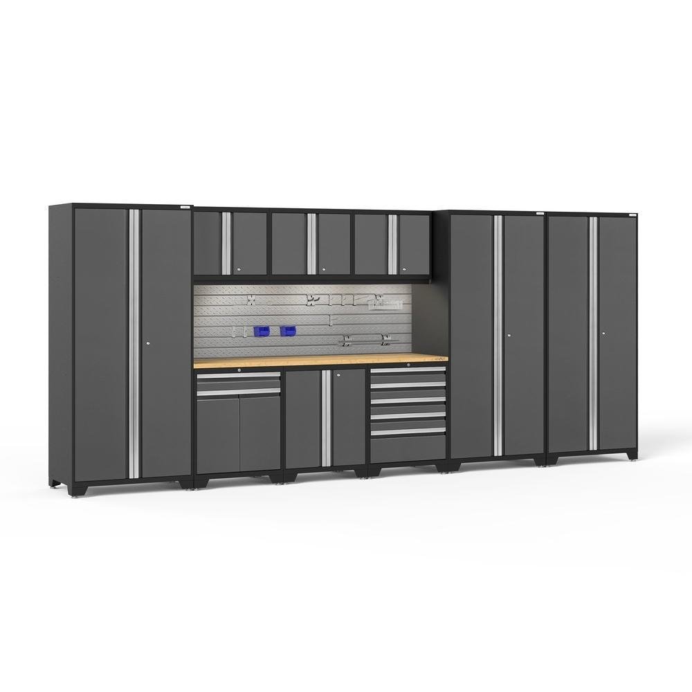 Newage Products Pro 3.0 Series 10-Piece Garage Cabinet Set With 3X Multi-Use Lockers - Image 20
