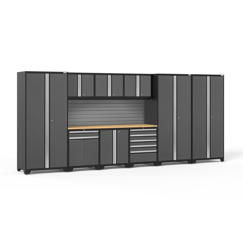 Newage Products Pro 3.0 Series 10-Piece Garage Cabinet Set With 3X Multi-Use Lockers - Image 22