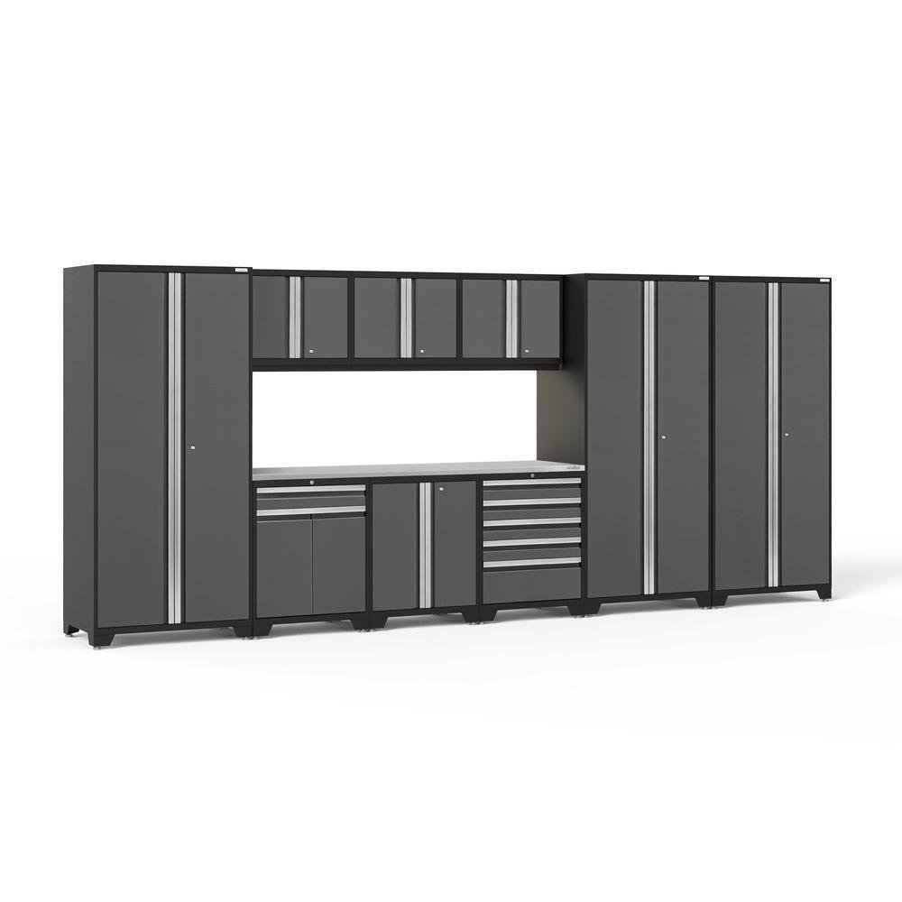 Newage Products Pro 3.0 Series 10-Piece Garage Cabinet Set With 3X Multi-Use Lockers - Image 24