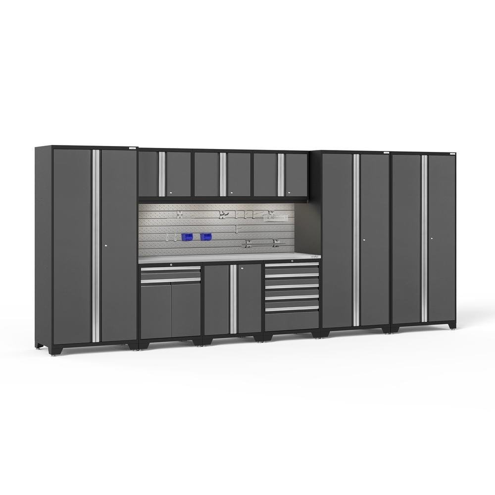 Newage Products Pro 3.0 Series 10-Piece Garage Cabinet Set With 3X Multi-Use Lockers - Image 26