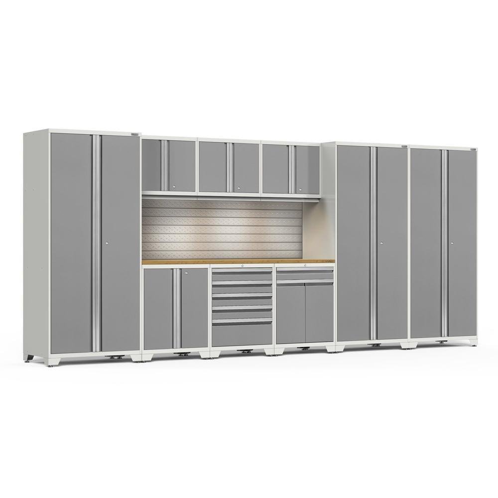Newage Products Pro 3.0 Series 10-Piece Garage Cabinet Set With 3X Multi-Use Lockers - Image 31