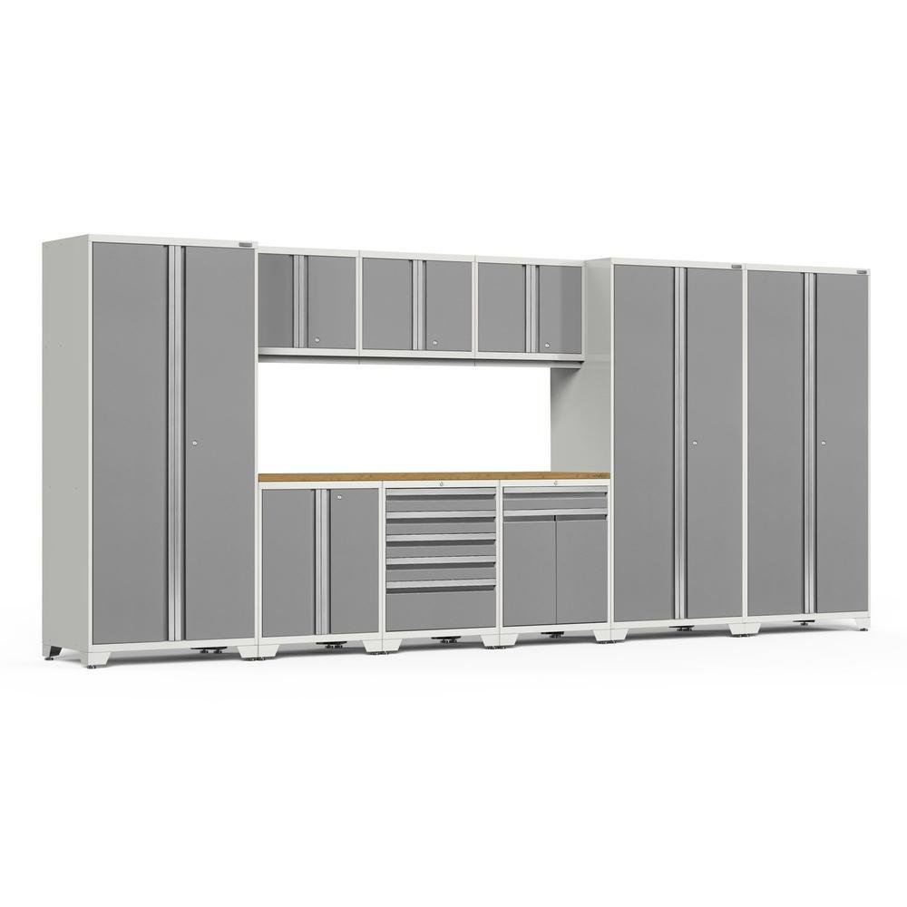 Newage Products Pro 3.0 Series 10-Piece Garage Cabinet Set With 3X Multi-Use Lockers - Image 33