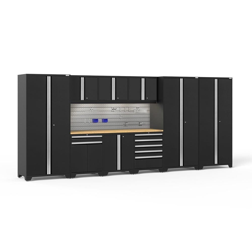 Newage Products Pro 3.0 Series 10-Piece Garage Cabinet Set With 3X Multi-Use Lockers - Image 8
