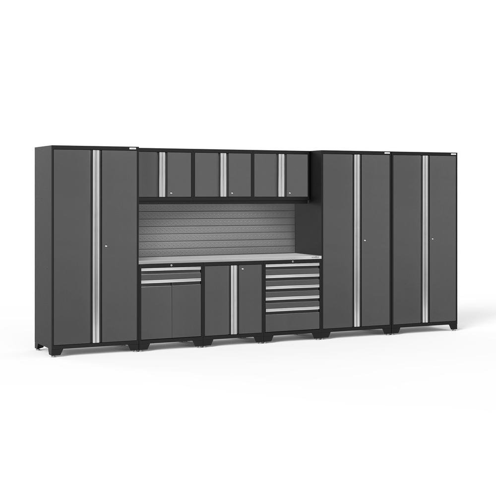 Newage Products Pro 3.0 Series 10-Piece Garage Cabinet Set With 3X Multi-Use Lockers - Image 75