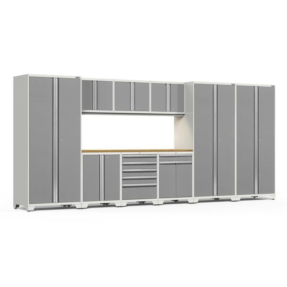Newage Products Pro 3.0 Series 10-Piece Garage Cabinet Set With 3X Multi-Use Lockers - Image 77
