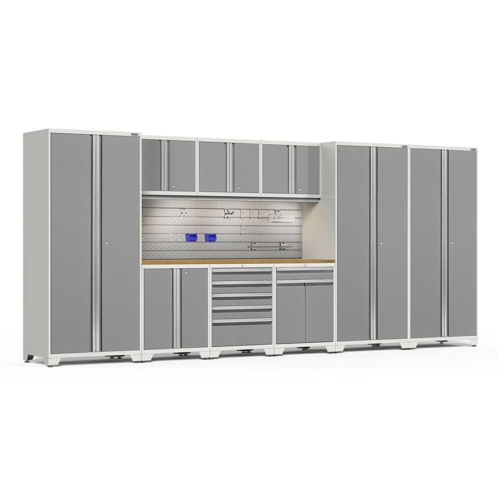 Newage Products Pro 3.0 Series 10-Piece Garage Cabinet Set With 3X Multi-Use Lockers - Image 79