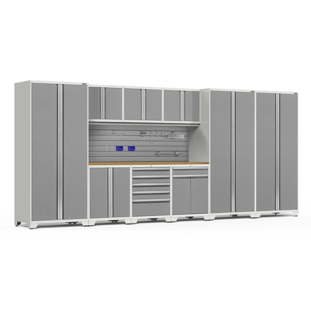 Newage Products Pro 3.0 Series 10-Piece Garage Cabinet Set With 3X Multi-Use Lockers - Image 82