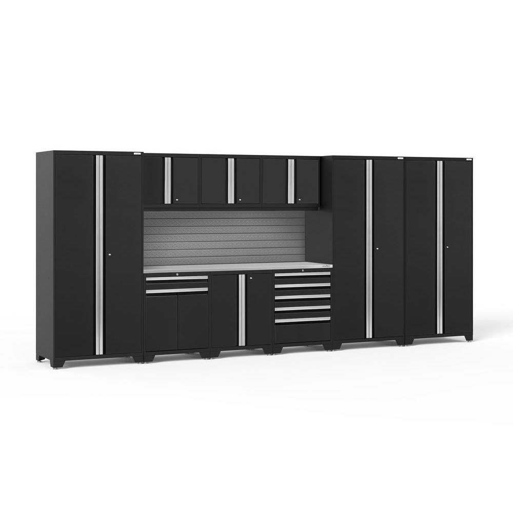 Newage Products Pro 3.0 Series 10-Piece Garage Cabinet Set With 3X Multi-Use Lockers - Image 64